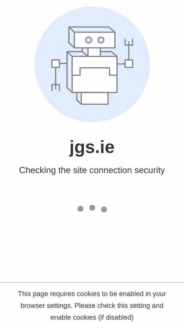 Screenshot of jgs.ie