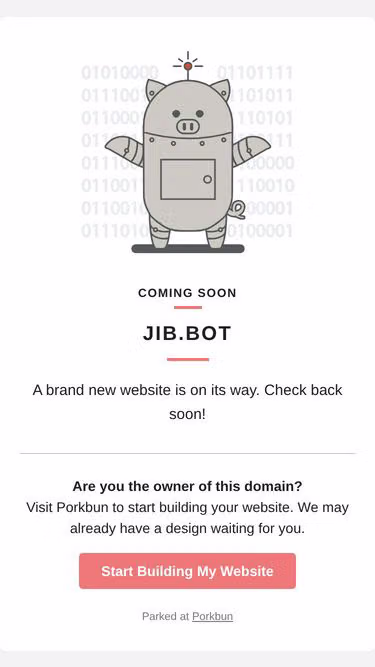 Screenshot of jib.bot