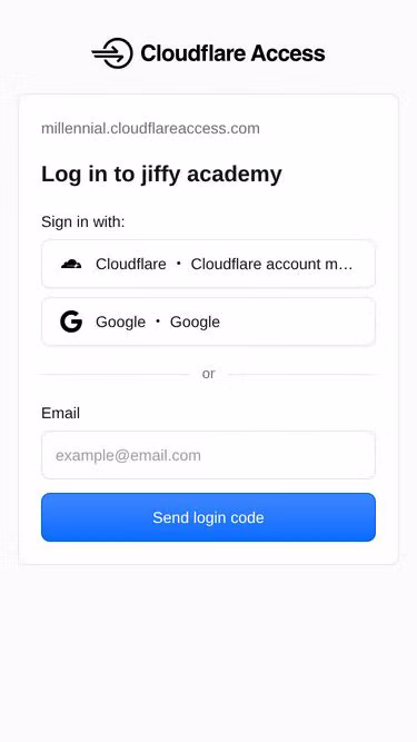 Screenshot of jiffy.academy