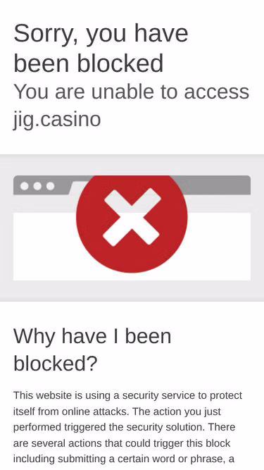 Screenshot of jig.casino