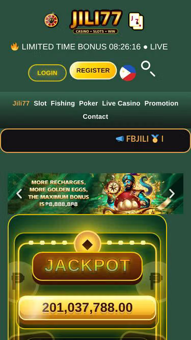 Screenshot of jili77.one