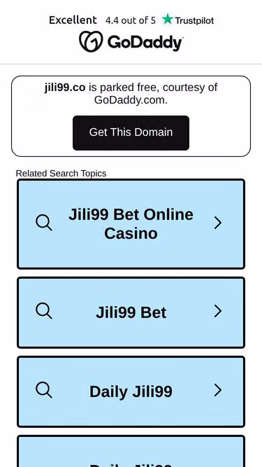 Screenshot of jili99.co