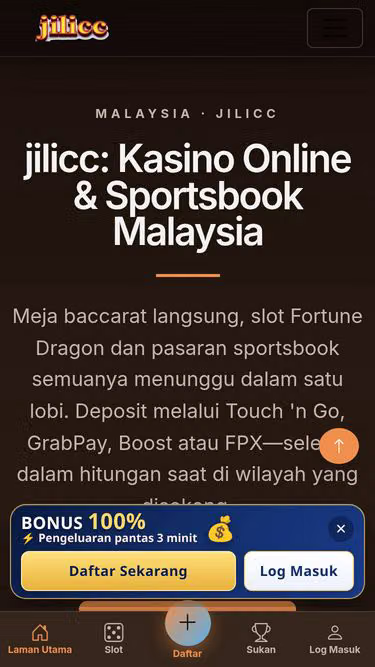 Screenshot of jilicc.my