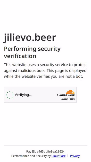 Screenshot of jilievo.beer