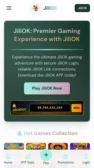 Screenshot of jiliok.win