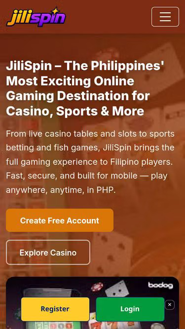 Screenshot of jilispin.bar