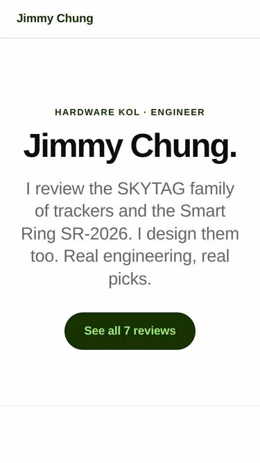 Screenshot of jimmy.hk