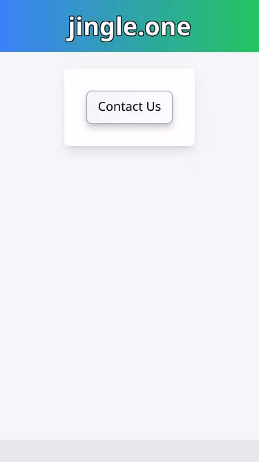 Screenshot of jingle.one