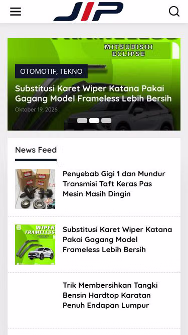 Screenshot of jip.co.id