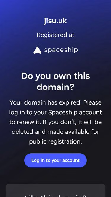 Screenshot of jisu.uk