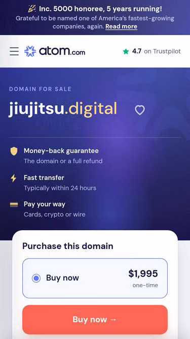 Screenshot of jiujitsu.digital
