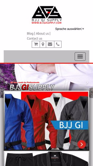 Screenshot of jiujitsu.pk