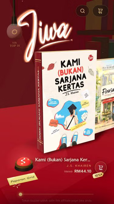 Screenshot of jiwa.com.my