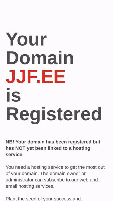 Screenshot of jjf.ee