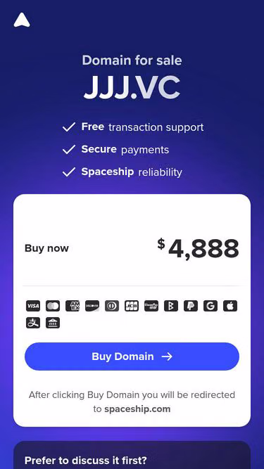 Screenshot of jjj.vc