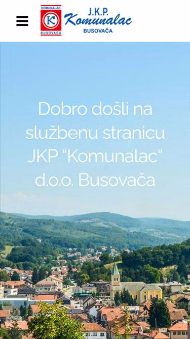 Screenshot of jkp.ba