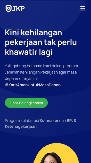 Screenshot of jkp.go.id