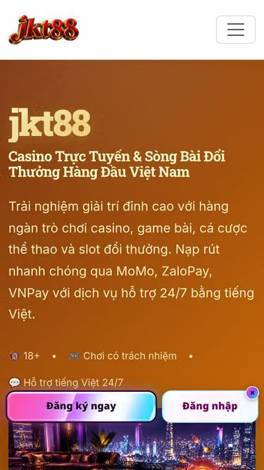 Screenshot of jkt88.fyi