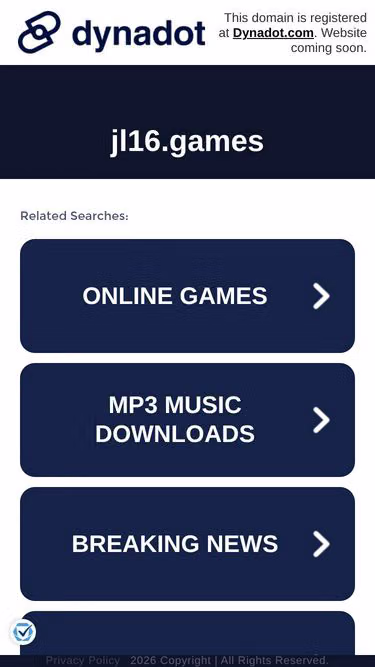 Screenshot of jl16.games