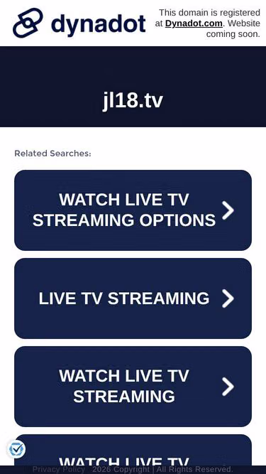 Screenshot of jl18.tv