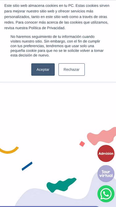 Screenshot of jlb.edu.pe