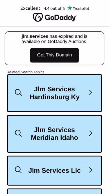 Screenshot of jlm.services