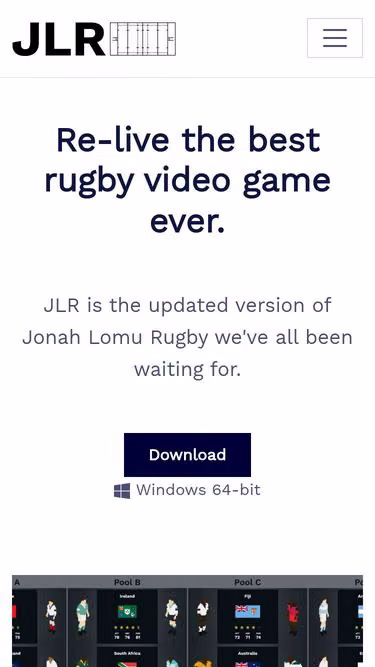 Screenshot of jlr.nz