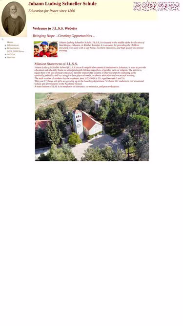 Screenshot of jlss.org