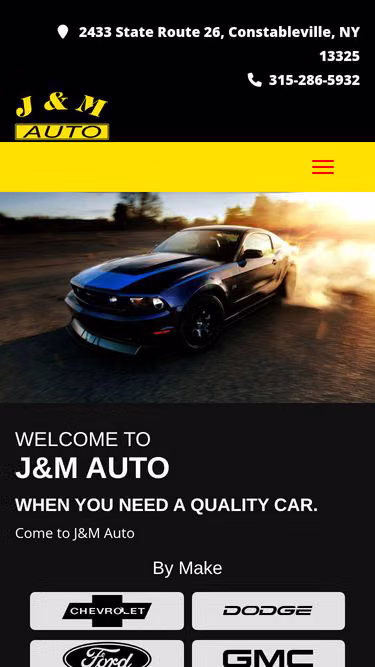 Screenshot of jmauto.org