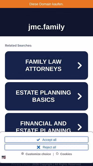 Screenshot of jmc.family
