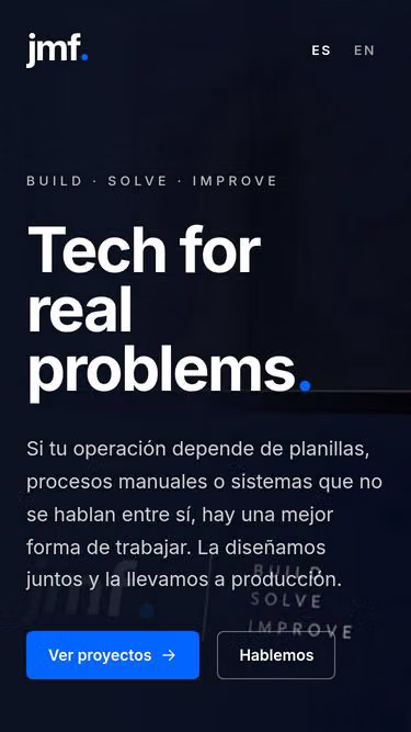 Screenshot of jmf.dev