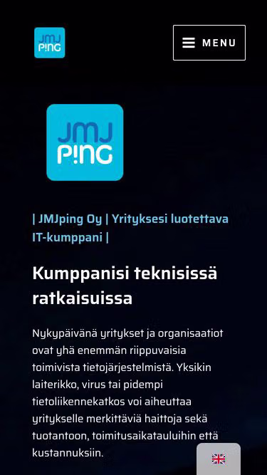 Screenshot of jmj.fi