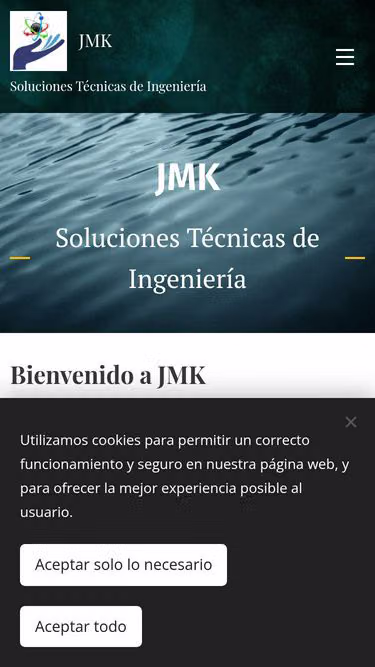 Screenshot of jmk.com.co