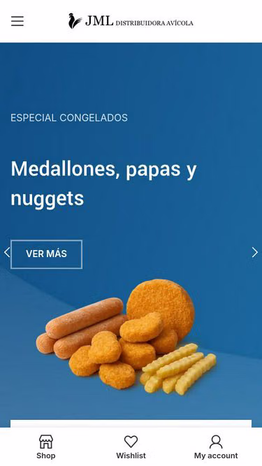 Screenshot of jml.com.ar