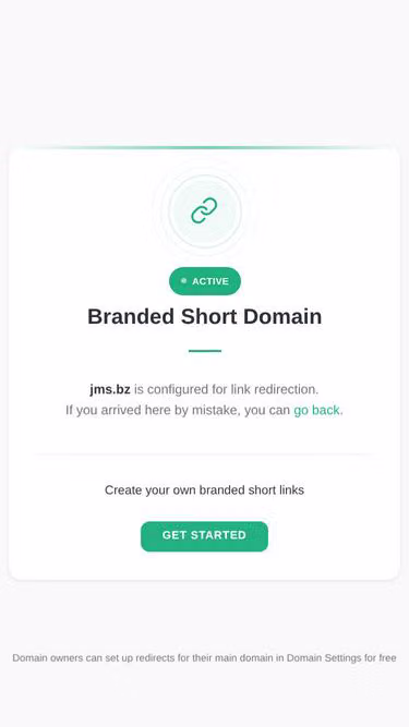Screenshot of jms.bz