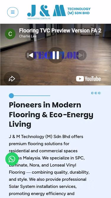 Screenshot of jmtech.com.my
