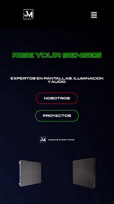 Screenshot of jmtech.mx