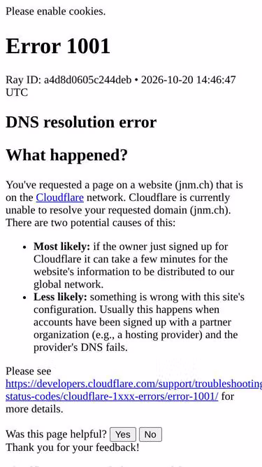 Screenshot of jnm.ch