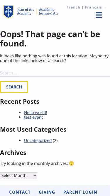 Screenshot of joa.rocks
