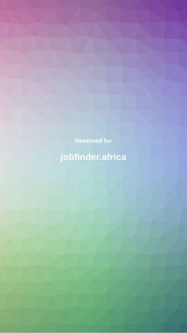 Screenshot of jobfinder.africa