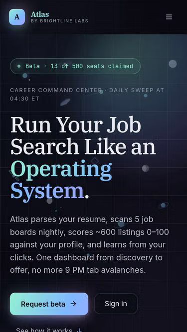 Screenshot of jobfinder.guru