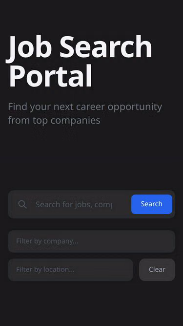 Screenshot of jobfinder.quest