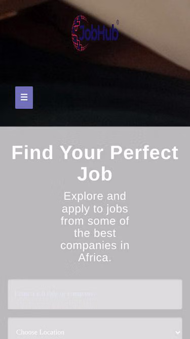 Screenshot of jobhub.ng
