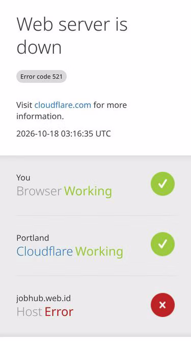 Screenshot of jobhub.web.id