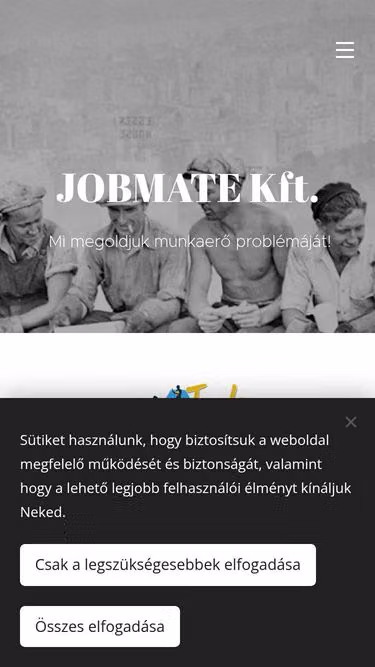 Screenshot of jobmate.hu