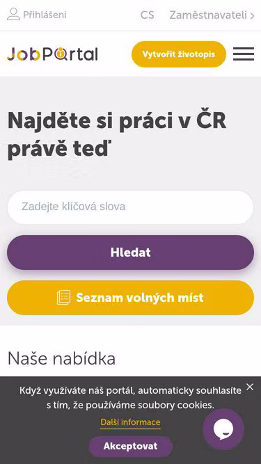 Screenshot of jobportal.com.ua