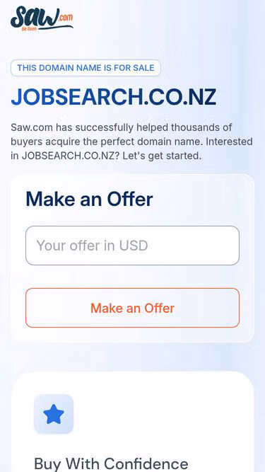 Screenshot of jobsearch.co.nz