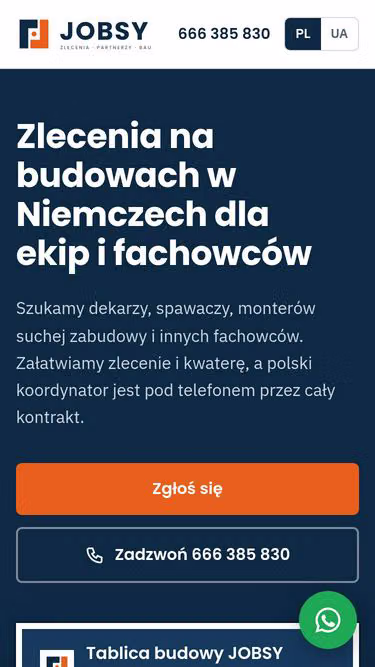 Screenshot of jobsy.pl