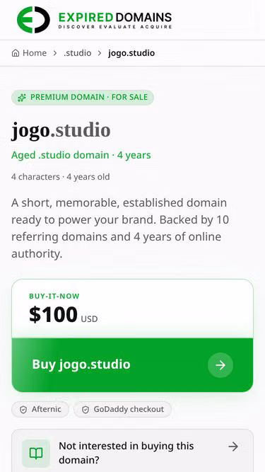 Screenshot of jogo.studio