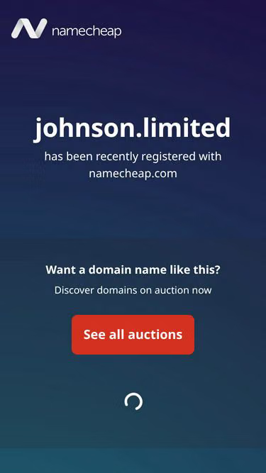 Screenshot of johnson.limited